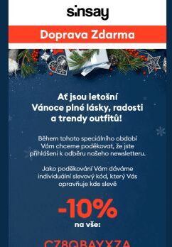 -10% na VŠE jen pro vás ✨