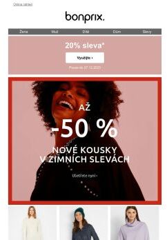 Pouze krátce: 20% sleva