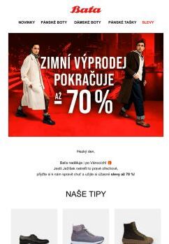 📢 Zimní výprodej pokračuje se slevou až 70 % ❗