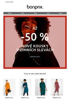 ZIMNÍ SLEVY | Až -50 %