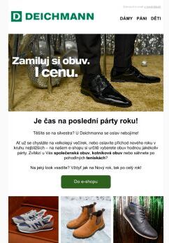 Oslavte příchod nového roku v trendy obuvi 🥂🛍️🥳