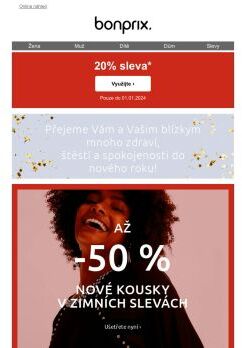 Nový rok: 20% sleva pro Vás