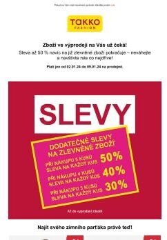 Nezapomeňte! Ušetřete až 50 % navíc!