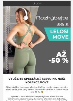 Slevy na kolekci MOVE