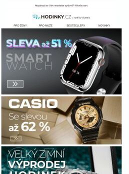 Smartwatch se slevou až 51 %! Pořiďte si parťáka, co vás v ničem nenechá ♥