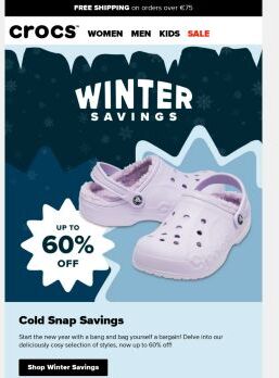 Our BIGGEST Winter Savings yet!