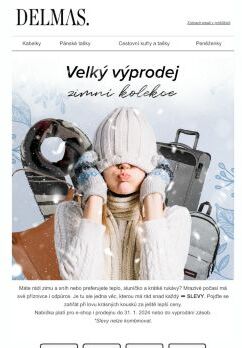 ❄ Zimní výprodej | Slevy až -40 % na oblíbené kousky ⛄