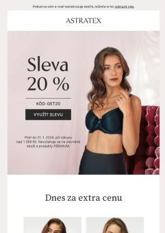 Sleva 20 % a čerstvý impuls pro váš prádelník.