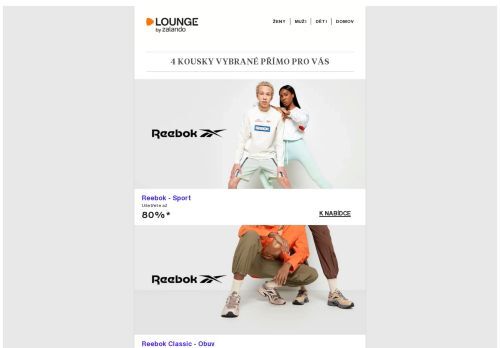 Reebok, Reebok Classic & Merrell ⎪ Vybráno speciálně pro vás