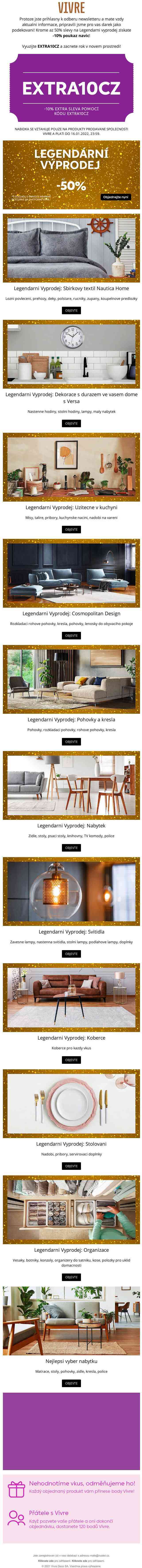 Máme pro vás něco speciálního 💖 Máte -10% voucher navíc! Kód: EXTRA10CZ