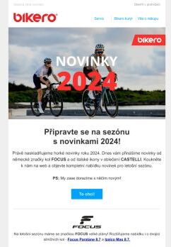 🚲Novinky 2024 značek Focus a Castelli !🆕