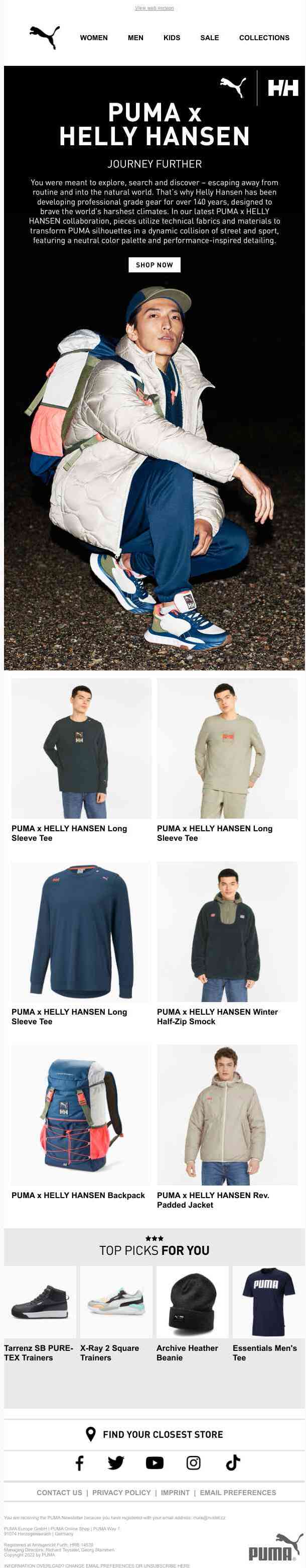 Journey Further: PUMA x HELLY HANSEN