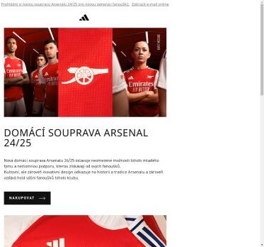 SOUPRAVA ARSENAL 24/25 🔴⚪️⚽