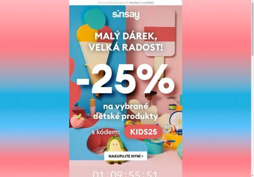 [-25%] ke Dni dětí ❗🥳