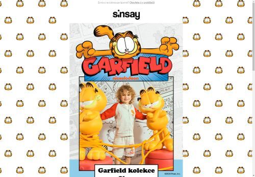 Garfield kolekce v Sinsay 🐱