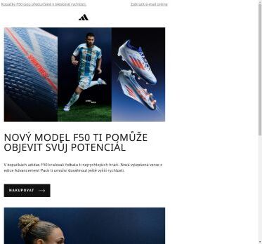 adidas F50 jsou zpátky ⚽