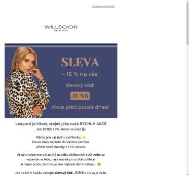 Leopard je hitem, stejně jako naše RYCHLÁ AKCE - jen DNES 15% sleva na vše! 🛍️