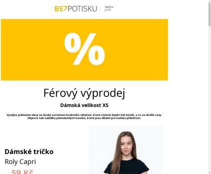 Výprodej dámské velikosti XS!