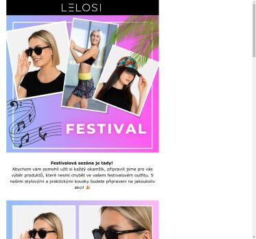 🎉 Připravte se na festivalovou
 sezónu! 🎸