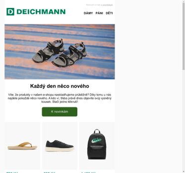 ☀️ Letní novinky v e-shopu Deichmann