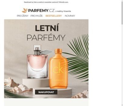 ⛱️ Letní parfémy pro každého