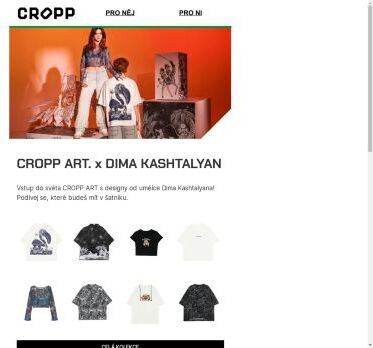 Objev naši novou kolekci: CROPP ART. x DIMA KASHTALYAN🎨