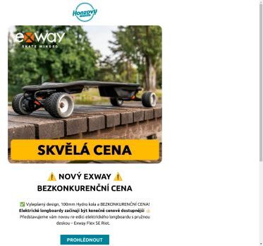 ✅ Nejlepší poměr ceny a kvality - TOP elektrický longboard