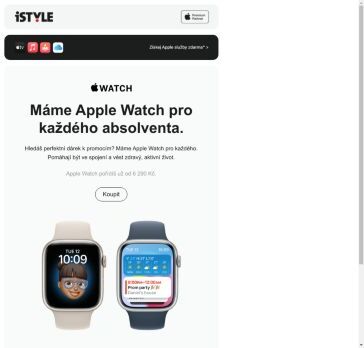 Promoce s Apple Watch už od 6 290 Kč