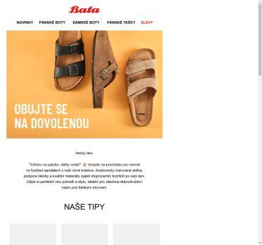 Maximální komfort a styl: Nová kolekce footbed sandálů je tu! 🏖️