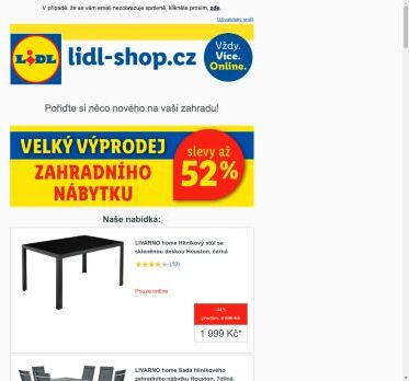 lidl-shop.cz | Velký výprodej zahradního nábytku se slevami až 52%