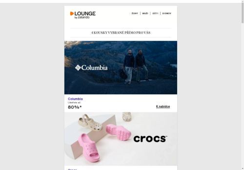 Columbia, Crocs a LIU JO ⎪ Objevte další stylové nabídky