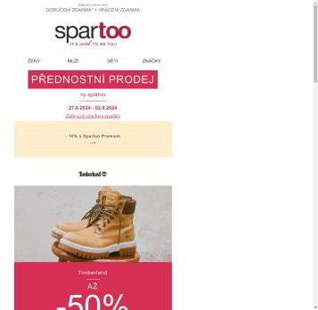 Užívejte si až -50% na Timberland, DC Shoes, Lacoste a Scholl a doručení zdarma