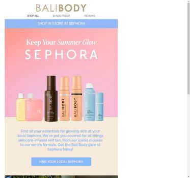 Summer skin at Sephora 🌸