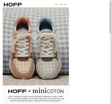 HOFF x Minicoton | Edición limitada