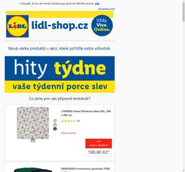 lidl-shop.cz | Slevy až 74 % 😲! Čtvrteční hity týdne jsou opět tady!