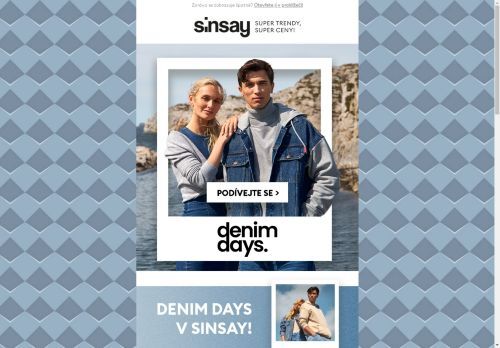 Denim Days: Kvůli lásce k DENIMU 💙