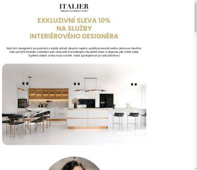 Exkluzivní sleva 10% na služby interiérového designera