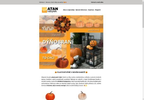 Dýňobraní – dekorace, které nikdy nezvadnou 🎃🍂