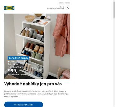 Ušetřete s říjnovými nabídkami IKEA Family!