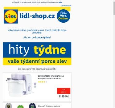 lidl-shop.cz | Sobotní hity se slevou až 42 %. Pouze do konce týdne!