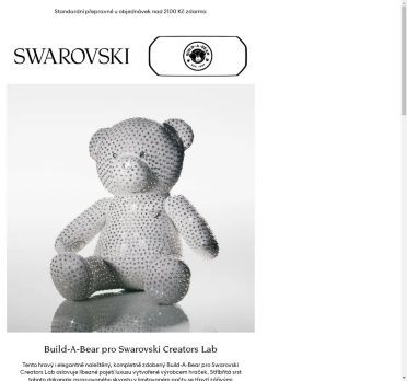 Build-A-Bear vstupuje do Swarovski Creators Lab