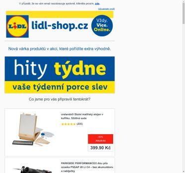 lidl-shop.cz | Pondělní hity týdne se slevou až 50 %