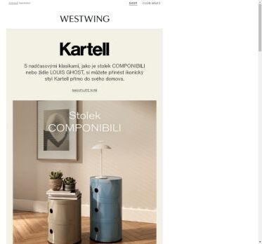 Kartell: designová klasika a novinky