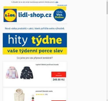 lidl-shop.cz | Slevy až 66 % 😲! Čtvrteční hity týdne jsou opět tady!