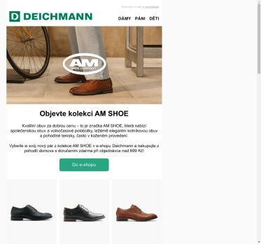 AM SHOE: kvalitní obuv za dobrou cenu