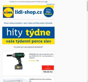 lidl-shop.cz | Pondělní hity týdne se slevou až 50 %