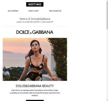 Objevte novou vůni od Dolce&Gabbana