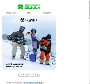 🔥Tohle je voheň! Gravity Snowboards 2025