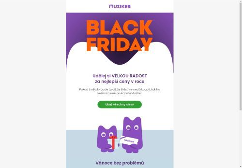 BLACK FRIDAY právě začal