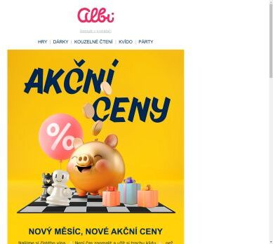 Listopadové akční ceny se představují… 🎁🛍️